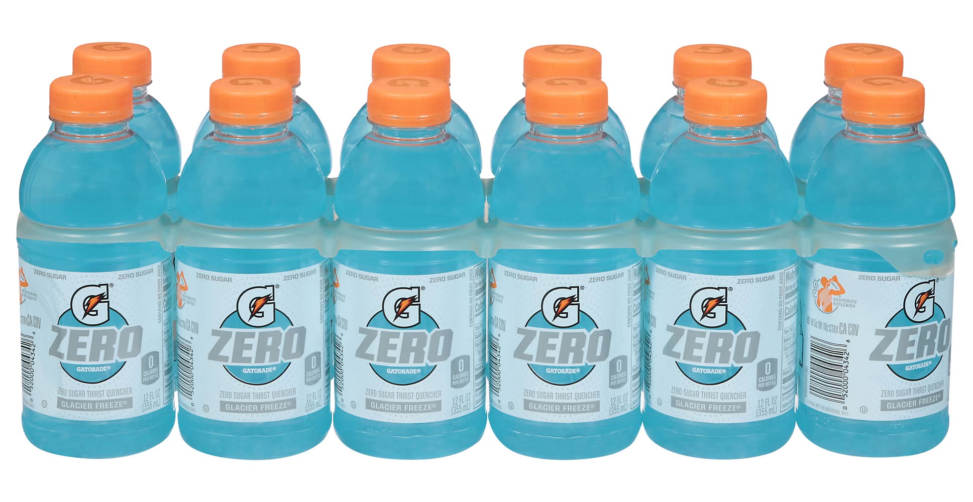 Gatorade Thirst Quencher Sports Drink, Glacier Freeze (12 x 12 fl oz)