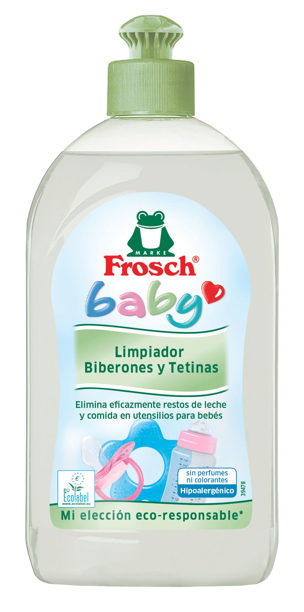 Baby limpiador de biberones y tetinas · Frosch (500 g)