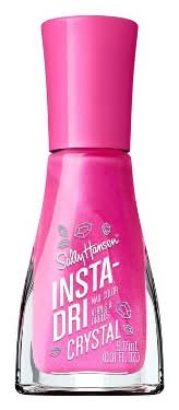 Sally Hansen Insta-Dri Crystal Nail Polish, Pink Charm Stone (0.31 fl oz)