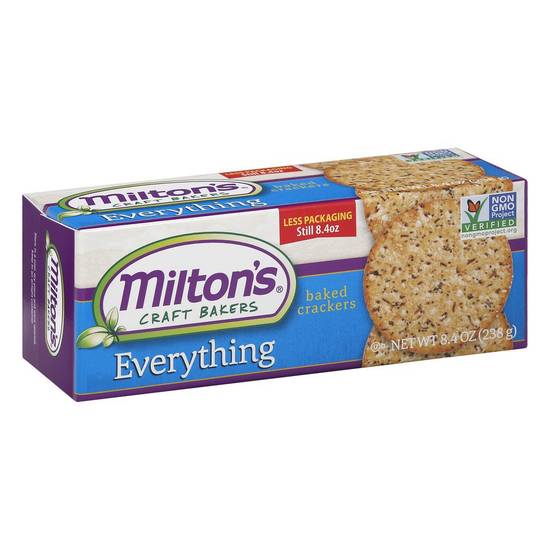 Milton's Everything Baked Crackers