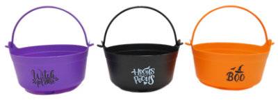 Ssel Plastic Halloween Cauldron - Ea