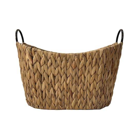 Large Natural Basket With Handles By Ashland