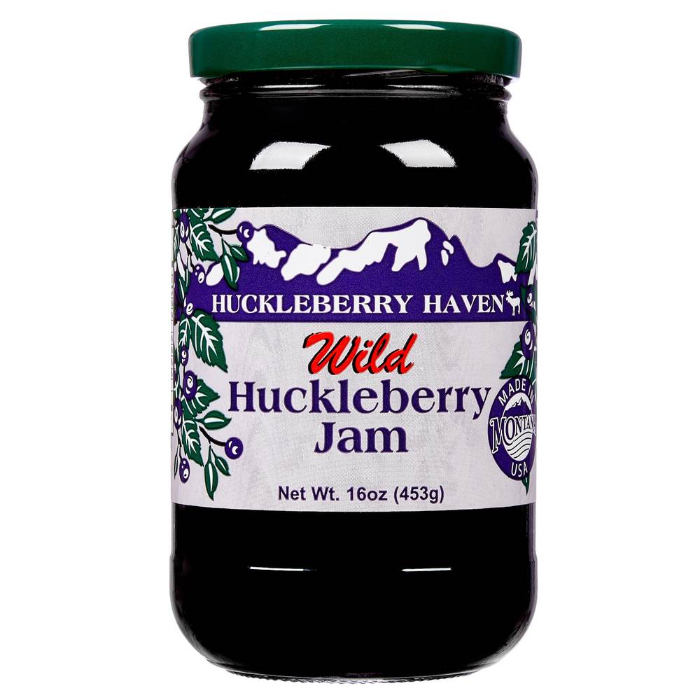 Huckleberry Haven Huckleberry Jam, 16 oz