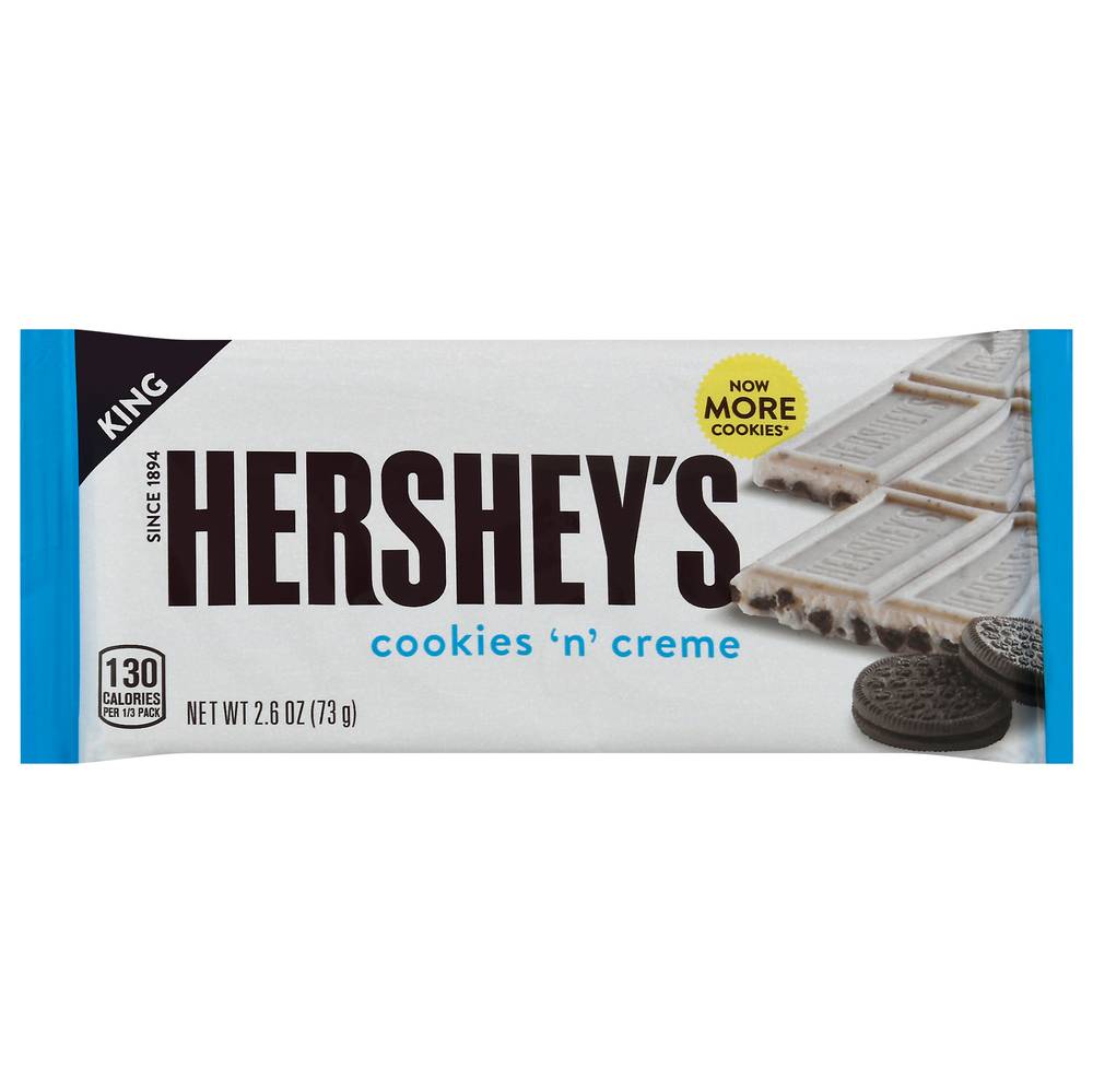 Hershey's King Chocolate (cookies-cream)