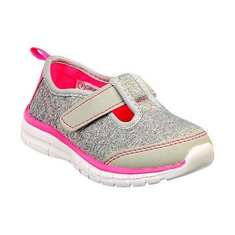 Athletic Works Toddler Girls'' Aruku Casual Shoes (Color: Grey, Size: 8)