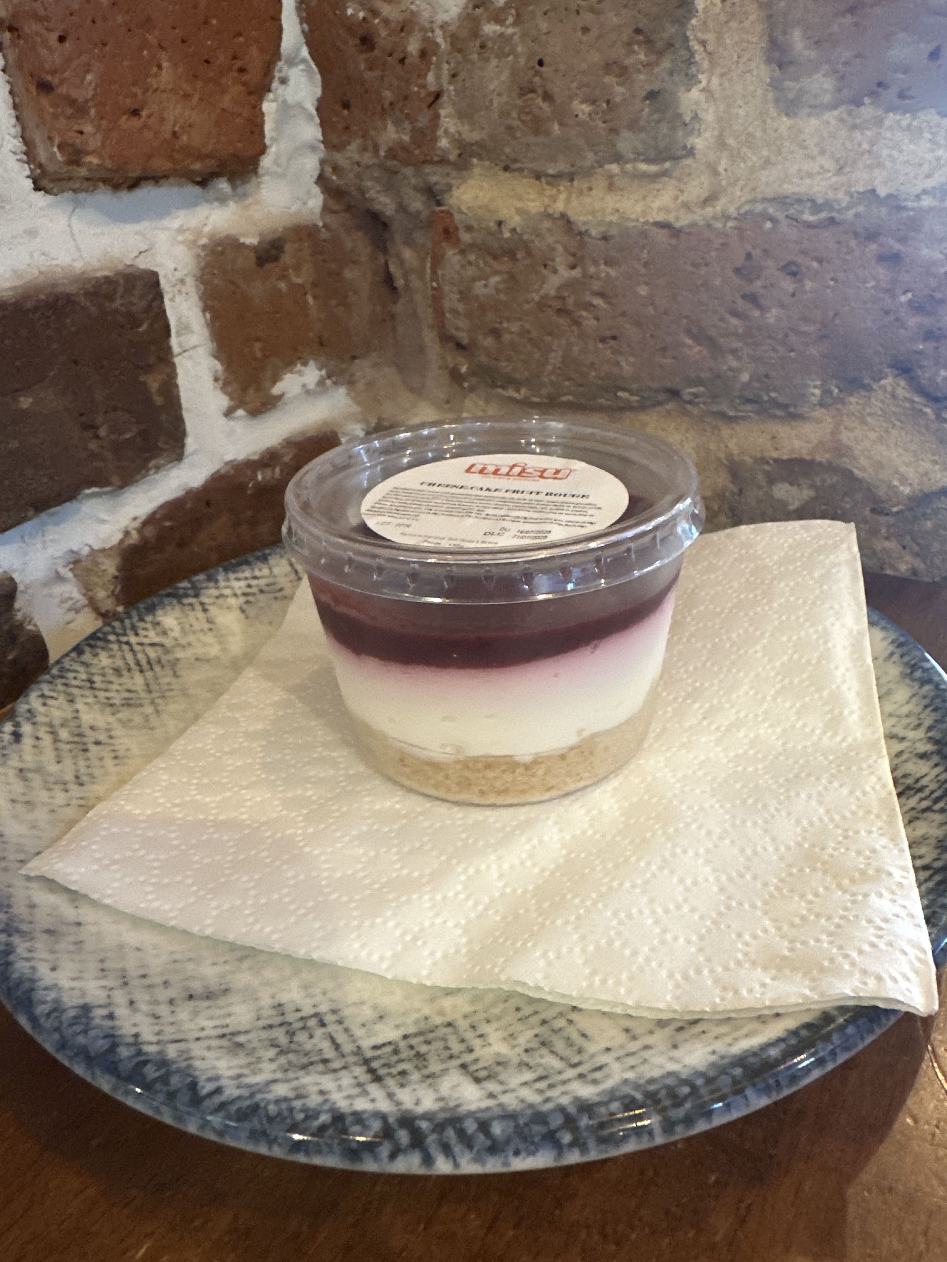 Cheesecake fruits rouges