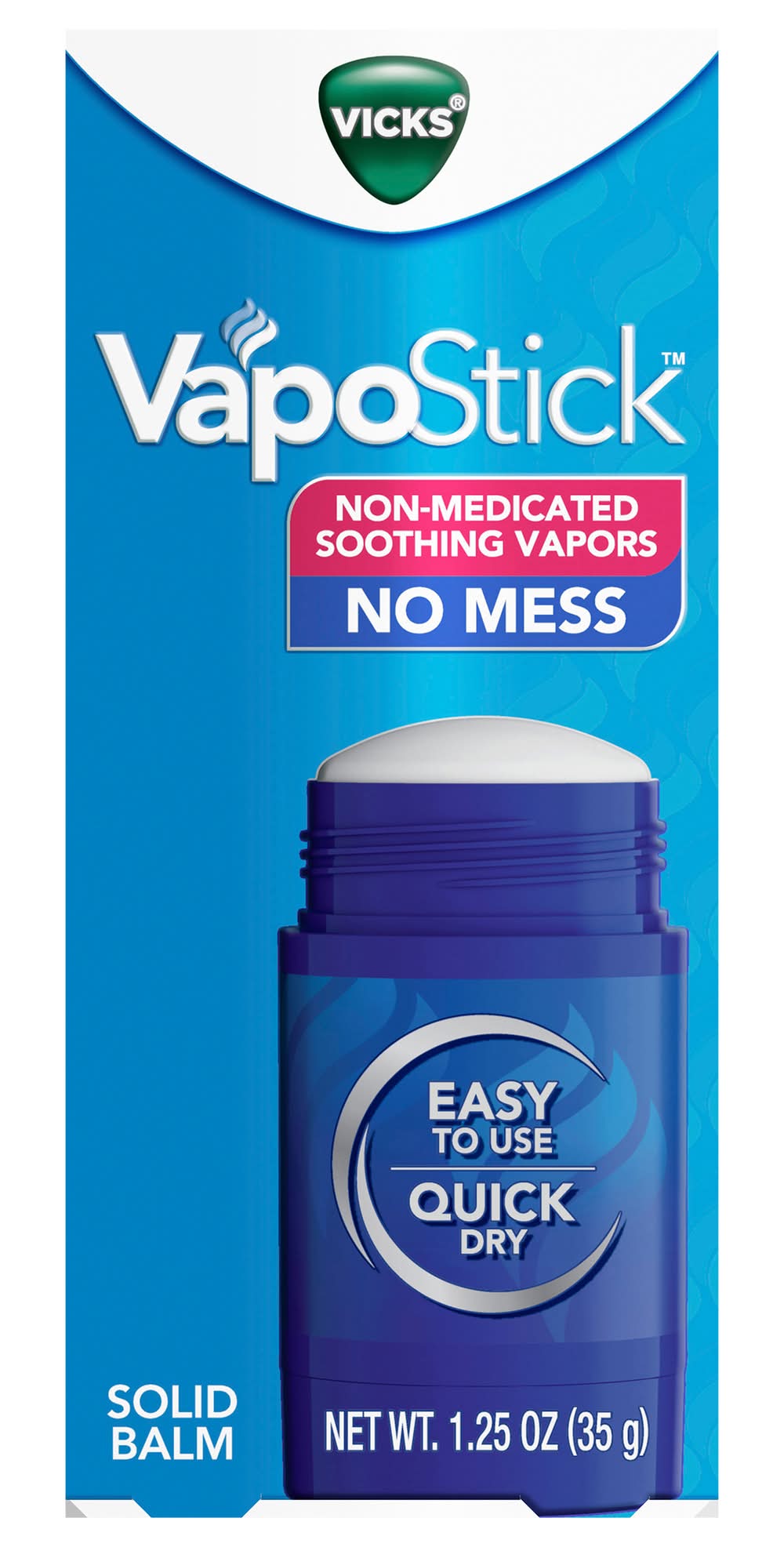 Vicks Non-Medicated Solid Balm (1.25 oz)