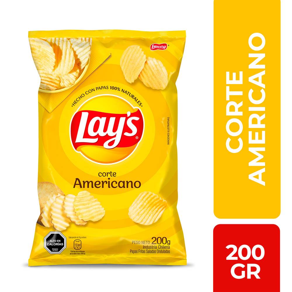 Lay's · Papas corte americano (200 g)