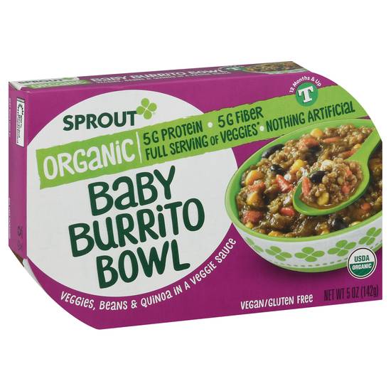 Sprout Foods Organic Baby Burrito Bowl (5 oz)