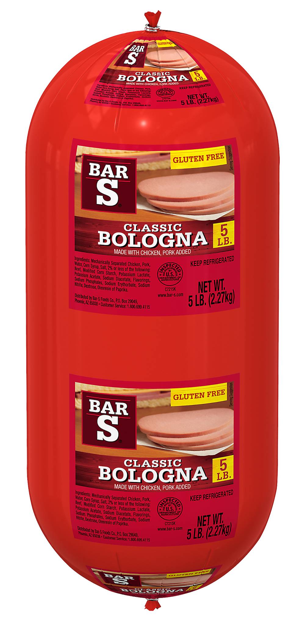Bar-S Classic Bologna (5.01 lbs)