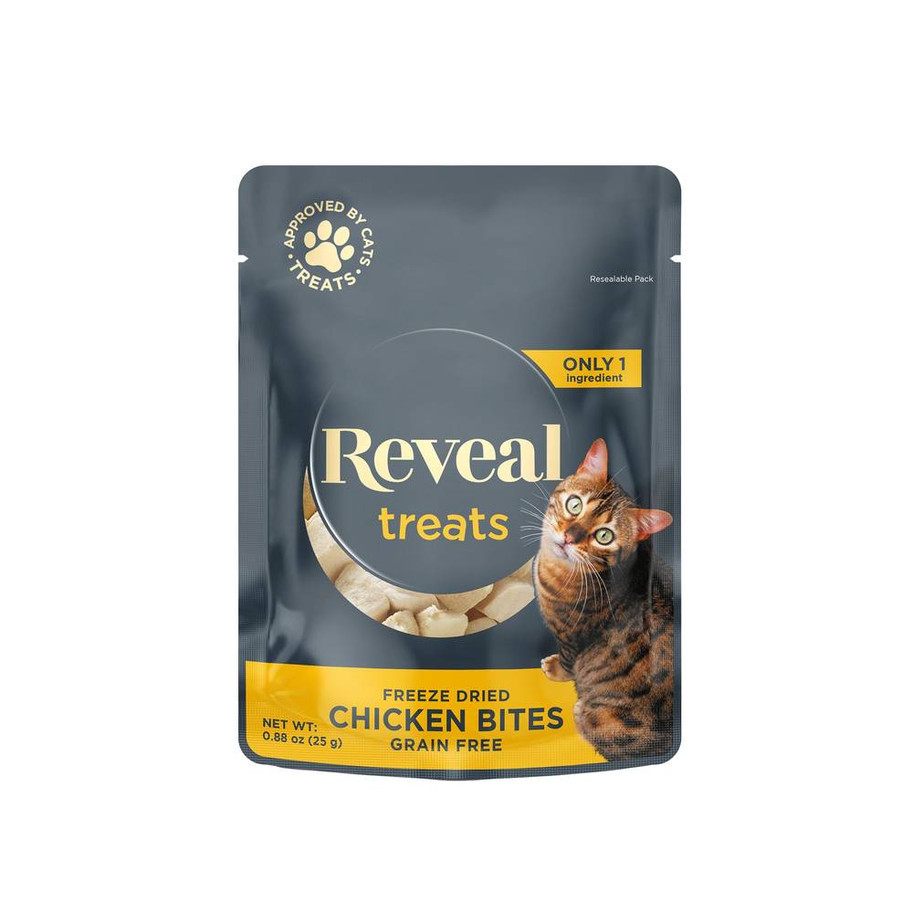 Reveal Pet Food Freeze Dried Bites Cat Treats (chicken)