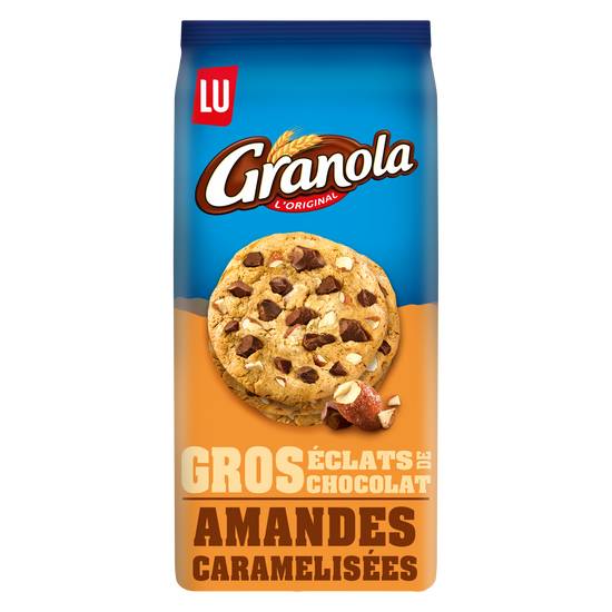 Lu - Granola cookies aux gros éclats chocolat et amandes caramélisées