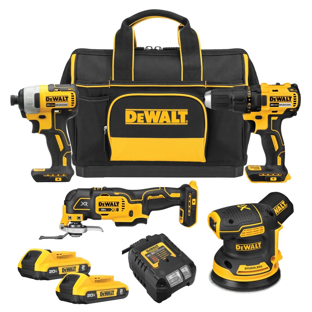 DeWalt 20V MAX 4-Tool Combo Kit