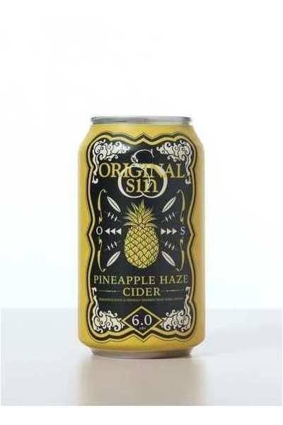 Original Sin Pineapple Haze Cider (6 x 12 fl oz)