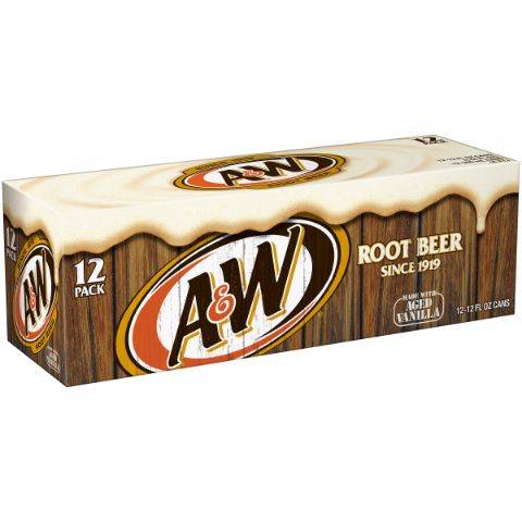 A&W Root Beer 12 Pack 12oz