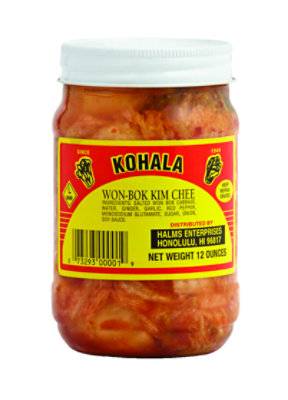 Kohala Kim Chee Prepacked - 12 Oz