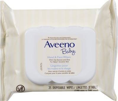 Aveeno Baby Hand & Face Wipes