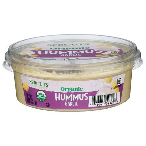 Sprouts Organic Garlic Hummus