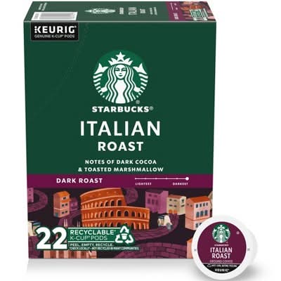 Starbucks K Cup Coffee Pods, Sunrise Blend (22 ct)