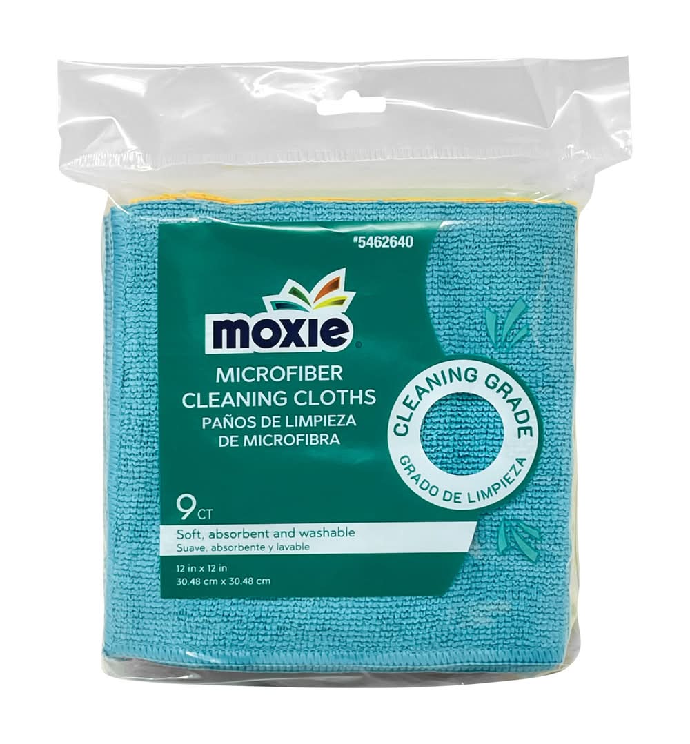 Moxie 9 -Pack Microfiber Cloth
