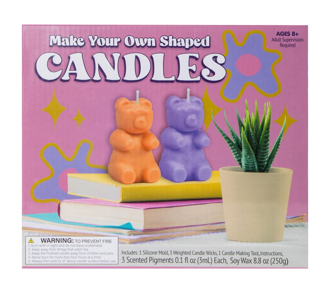 Make Your Own Shaped Candles Set Bear