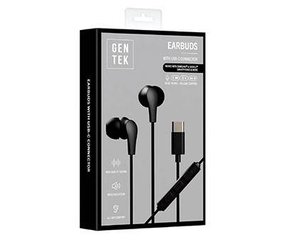 Gen Tek Usb-C Wired Earbuds