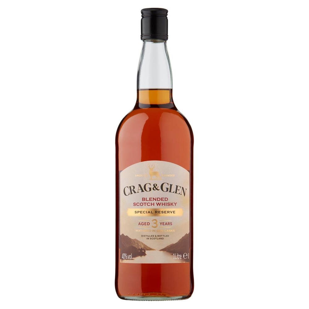 Crag & Glen Blended Scotch Whisky 1L