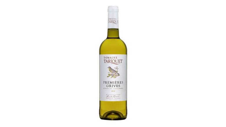 Domaine Tariquet - Vin blanc IGP gascogne premières grives 2016 (750 ml)