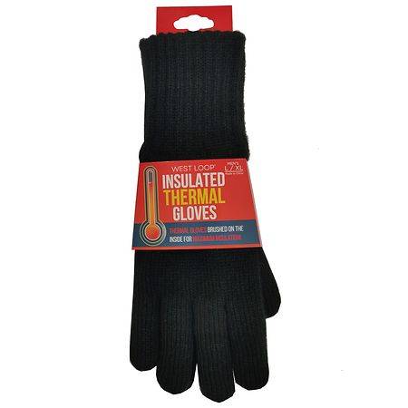 West Loop Men's Thermal Lined Gloves L/XL - 1.0 pr