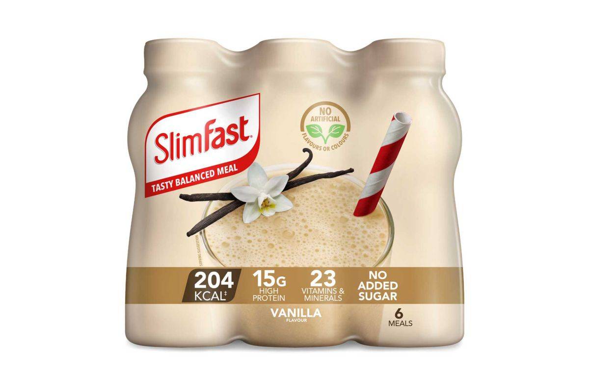 Slimfast Vanilla Milk Shake 325ml 6s