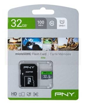 Cartão de Memória Micro SD PNY Elite 32 GB