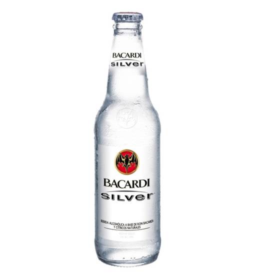 Bacardi Silver Botella 12oz