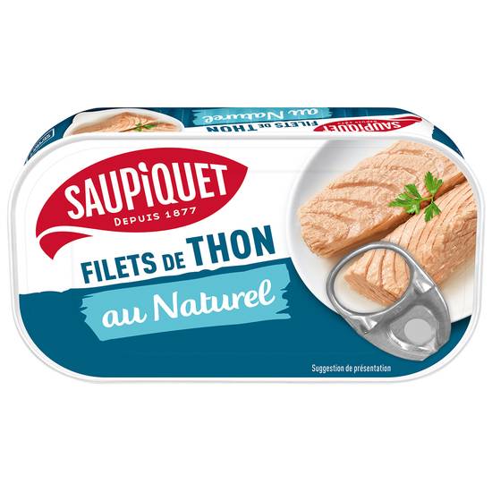 Saupiquet - Filets de thon au naturel