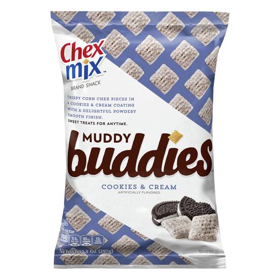 Chex Mix Muddy Buddies Cookies & Cream Snack (10.5 oz)
