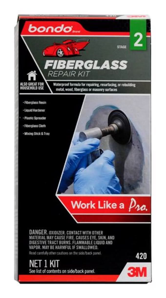 Bondo Fiberglass Repair Kit
