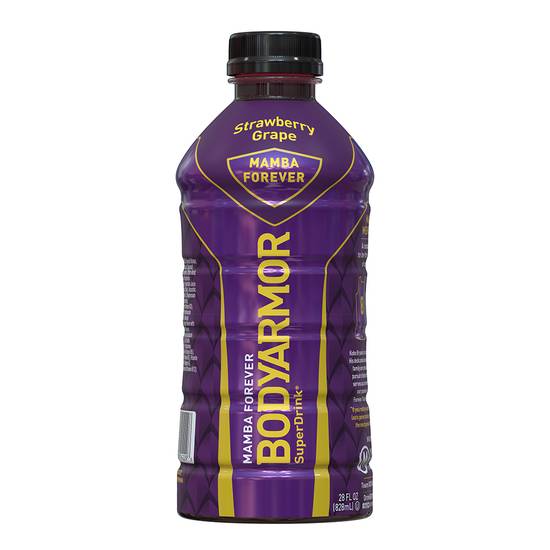 Order Body Armor Mamba Forever Sports Drink Strawberry Grape (28 oz) food online from Rite Aid store, Shawnee on bringmethat.com