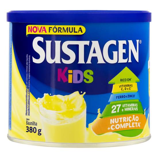 Sustagen complemento alimentar infantil sabor baunilha kids (380 g)