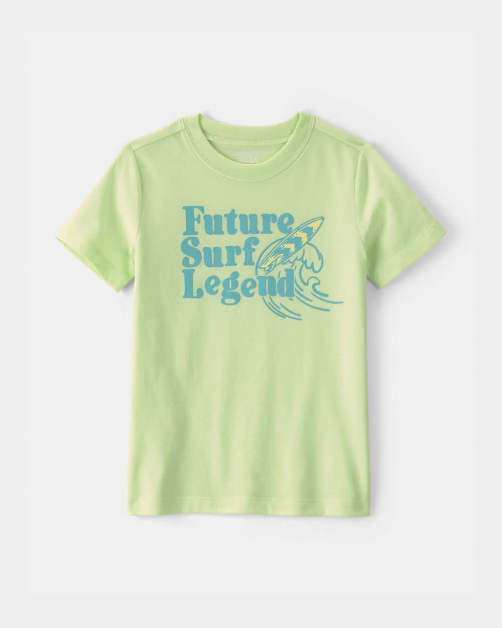 Toddler 'Future Surf Legend' Graphic Tee - Green - 2T