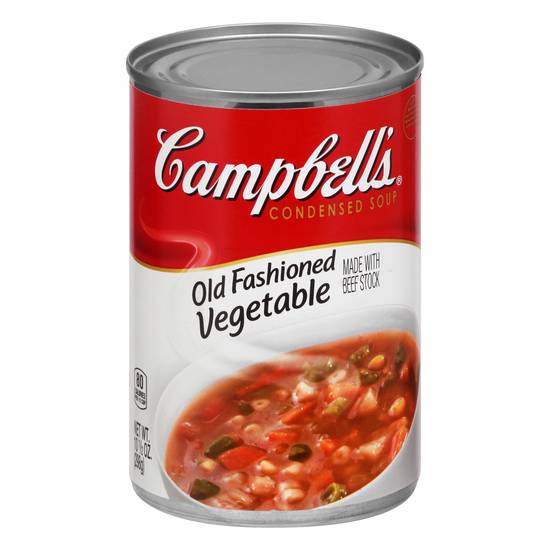Campbell's Vegetable Condensed Soup Made With Beef Stock Soup
