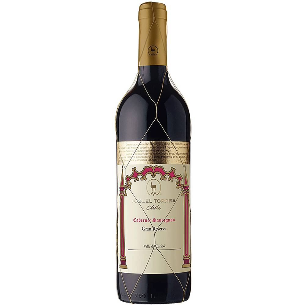 Miguel torres vino cabernet sauvignon gran reserva (botella 750 ml)