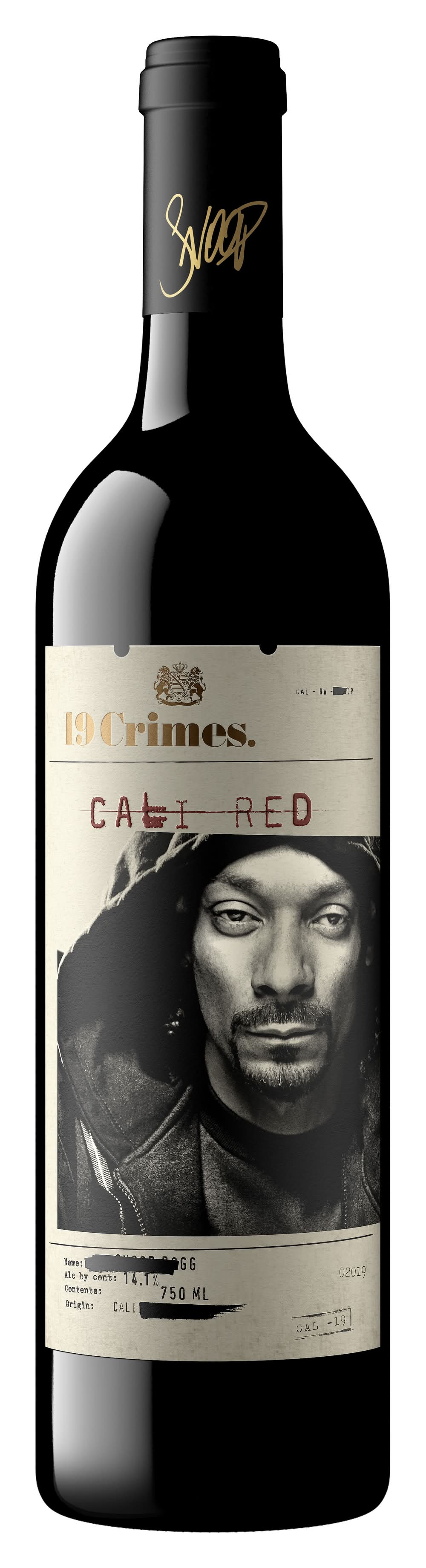 19 Crimes Snoop Cali Red Wine (750 ml)