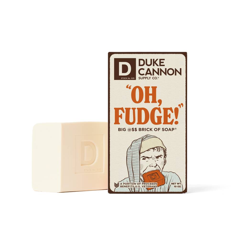 Duke Cannon Supply Co. Big Brick Of Soap- Oh, Fudge | 01HOLIDAYFUDGE