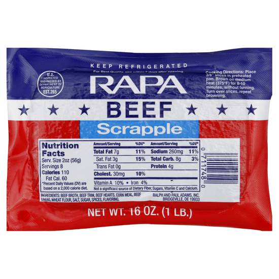RAPA Scrapple Beef