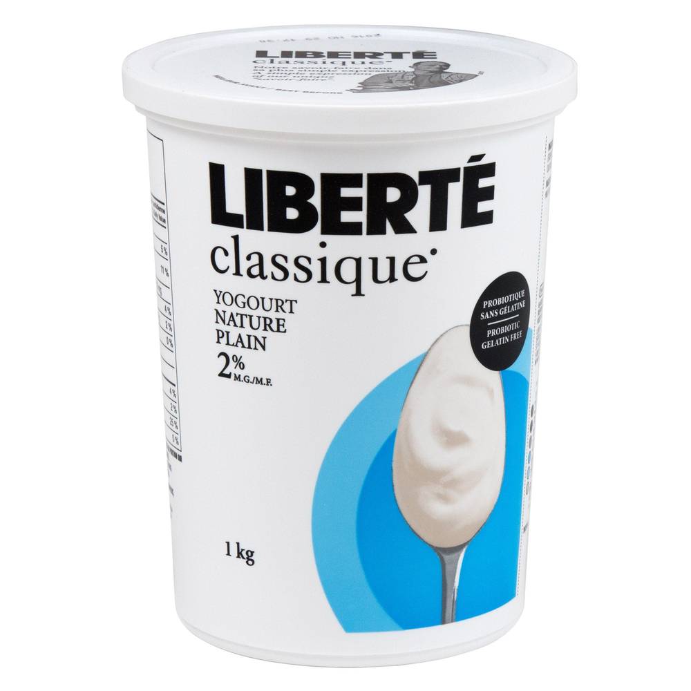 Liberté Classique Plain 2% Yogurt 2 × 1 Kg