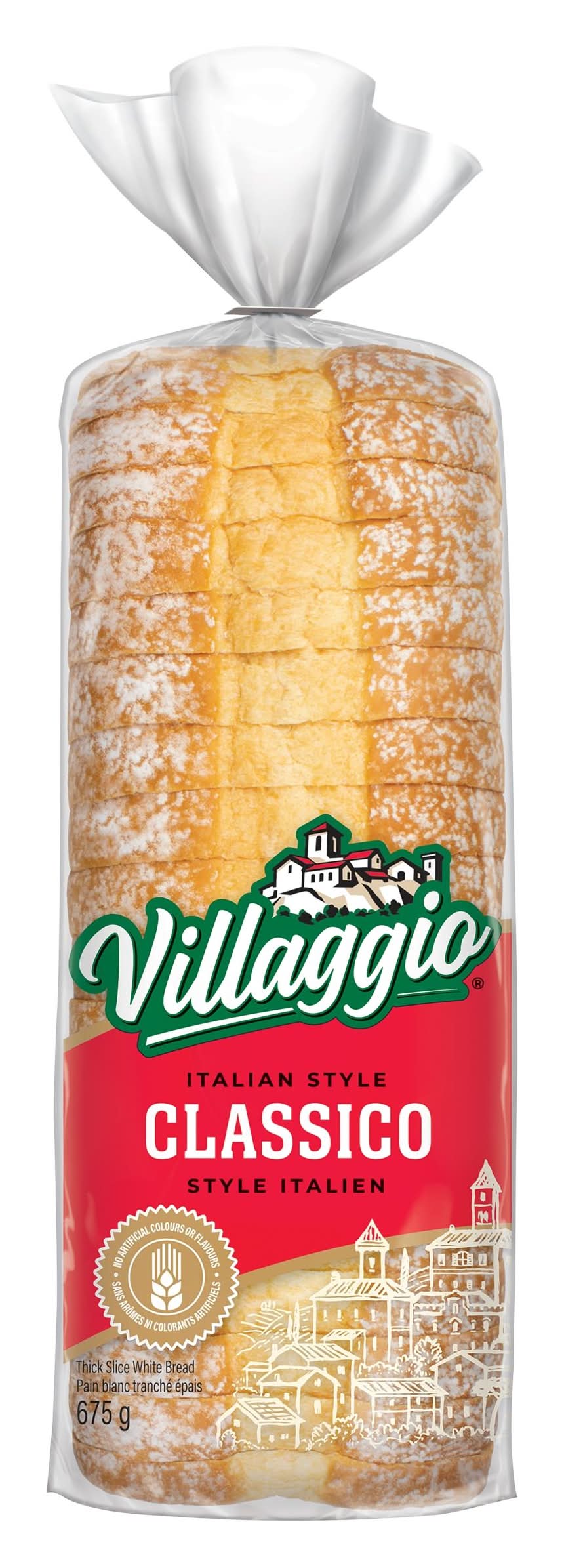 Villaggio Classico Ultra Soft White Bread (675 g)
