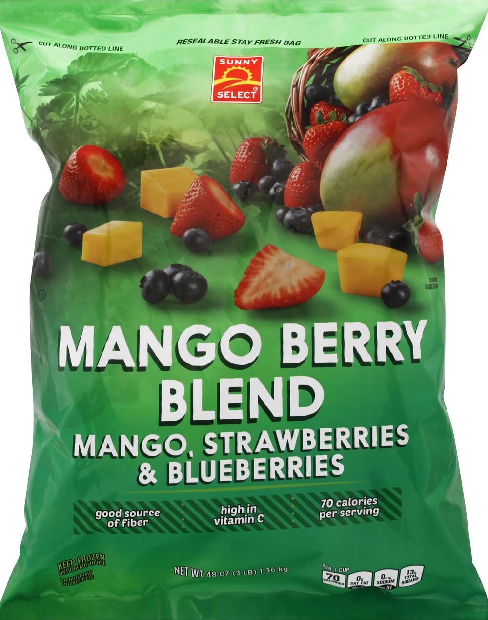 Sunny Select Mango Berry Blend (48 oz)