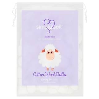 Simply Soft Cotton Wool Balls