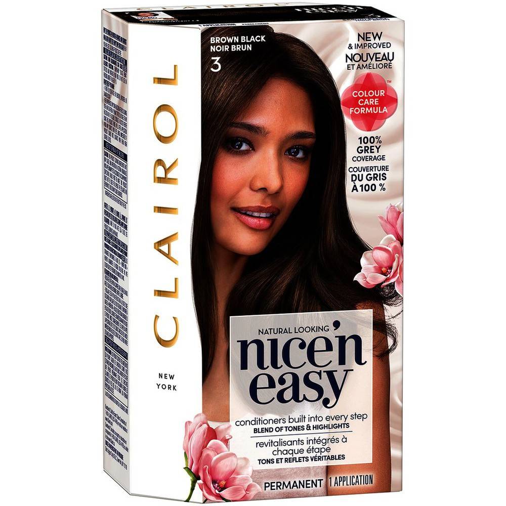 Nice N' Easy Hair Colour, Brown Black (240 g)