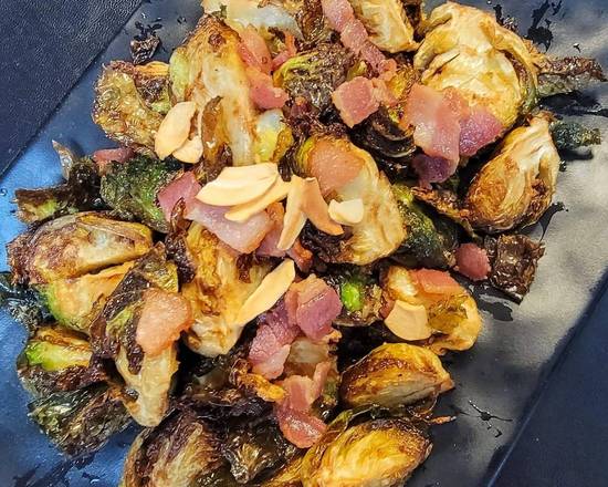 Crispy Brussels Sprout with Bacon