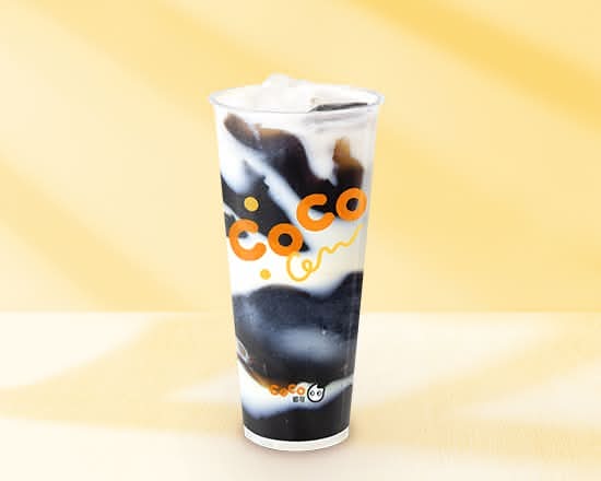 手作仙草凍乳 Grass Jelly Milk